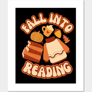 Fall Into Reading Posters and Art